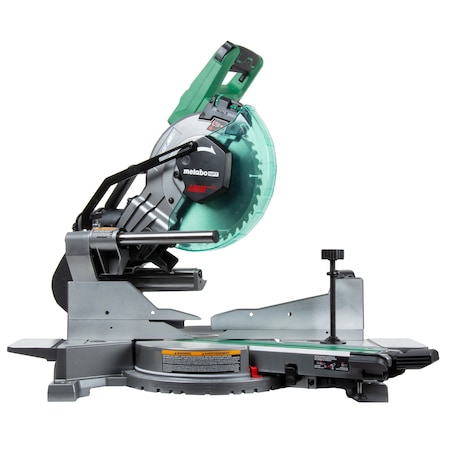 Metabo Hpt 36V 18V MV Cordless Brushless 10in Dual Bevel Sliding Miter Saw w/ Laser Kit C3610DRAQAM